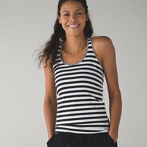 Lululemon Striped Cool Racerback